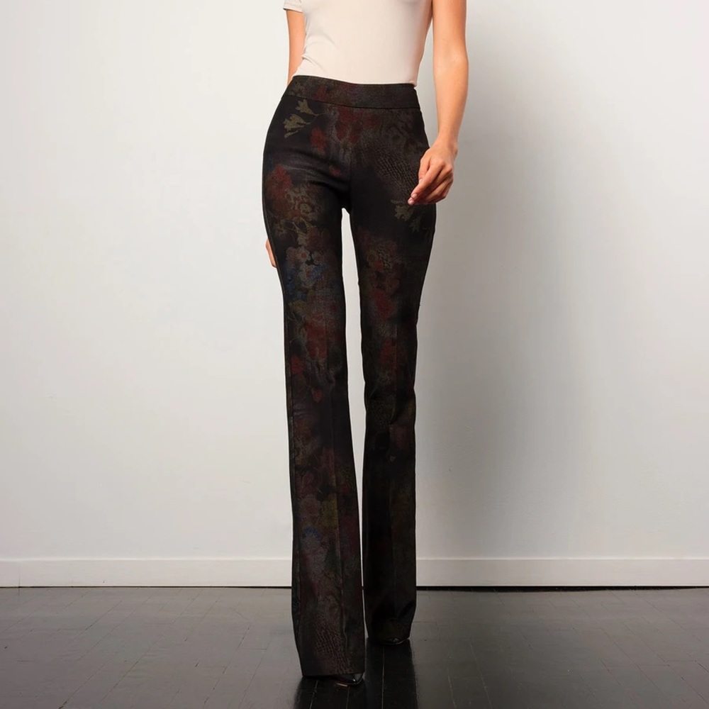 NWT Avenue Montaigne Bellini Floral Leaf Pants